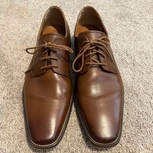 Mens Nordstrom Brown Leather Dress Shoe